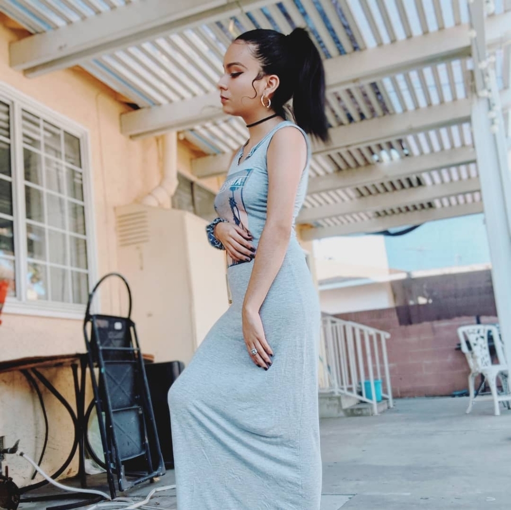 California maxi dress